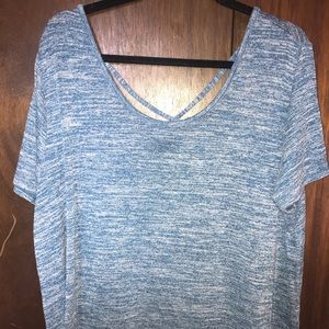 Cris cross back T-shirt